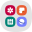 Samsung Apps edge logo icon