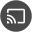 Chromecast Built-in logo icon