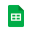 Google Sheets logo icon